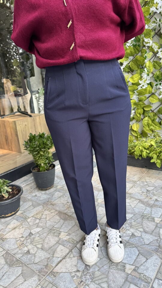 Pensli Lacivert Havuç Pantolon