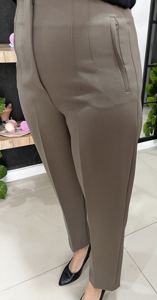 Pensli Haki Havuç Pantolon